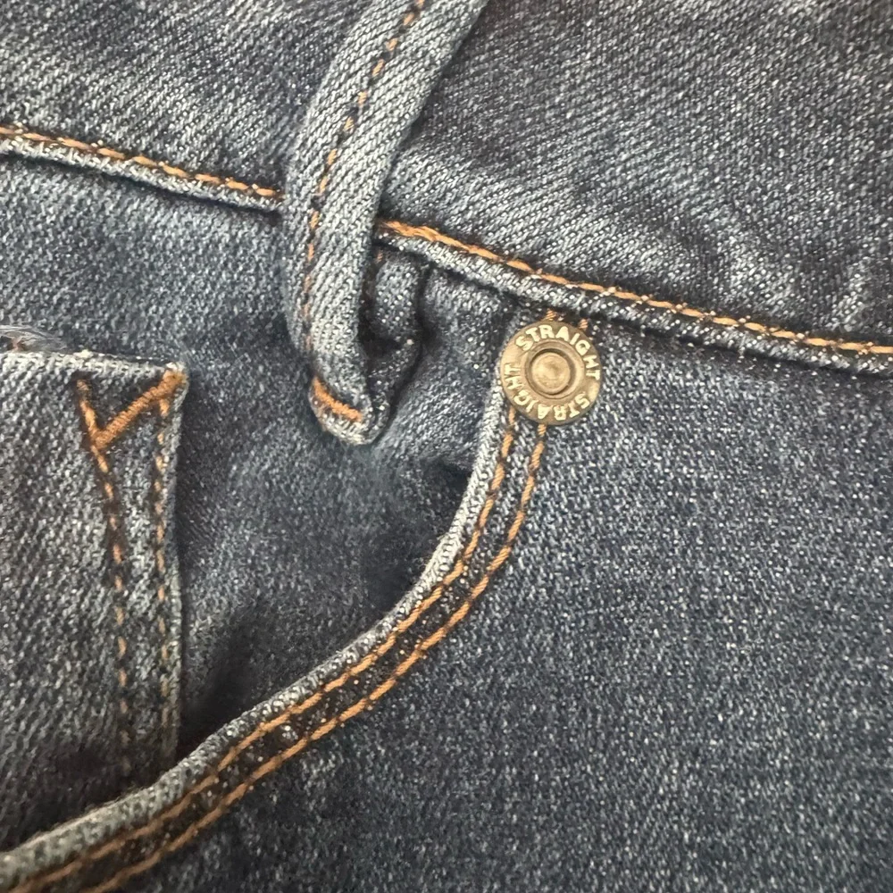J.Jill Weekenders Women's Straight Leg Blue Jeans - Picture 4 of 7